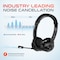 Delton 30X Wireless Computer  Headset Bluetooth Headphones with Noise Cancelling Mic Dock Auto-Pairing USB DBTHEAD35XBTDL - alternate 3